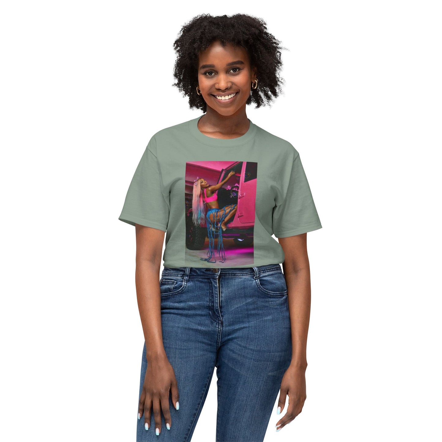 No Doors SuperPinky Photo Tee