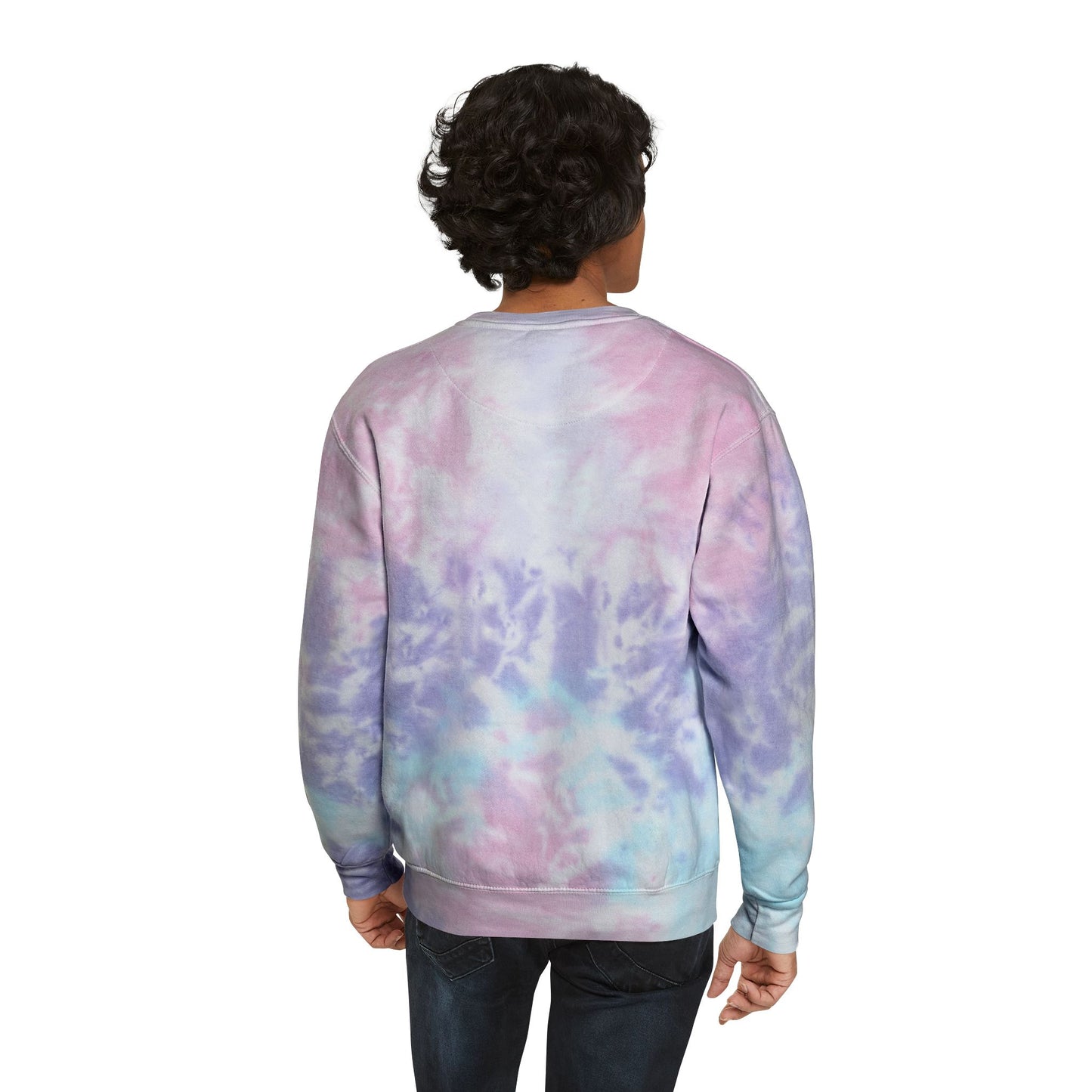 SuperPinky Bubble Logo Tie-Dye Sweatshirt